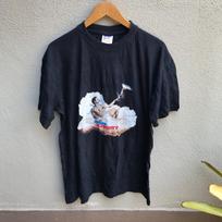 Vintage BRUCE ALMIGHTY movie promo tee / jim carrey / vintage movie / comedy fantasy / Large 120 white
