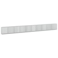 vidaXL Gabionas su 3,5 mm laidu ir 5x5 cm tinkleliu 1000x50x100 cm