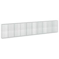 vidaXL Gabionas su 3,5 mm viela ir 5x10 cm tinkleliu 1000x50x200 cm