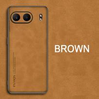 OnePlus Nord 4 odos pojūčio dėklai Minkštas silikoninis galinis dangtelis OnePlus Nord 4 dėklui Bumper Fundas Coque For OnePlus Nord 4 brown