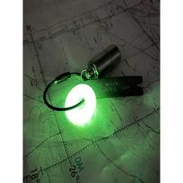 GREYMANSION Afterburner Glow Key Ring/Tag Glow Tag (Square) black