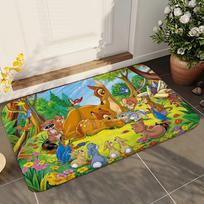 1pc  Disney Bambi Bathroom Absorbent Mats Anti-Slip Mats Home Decor Supplies Carpets Home Kitchen Floor Mats 50x80cm