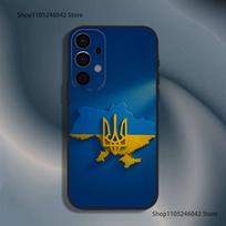Ukraina Ukrainos nacionalinis Samsung S26,S25,S24,S21,S22,S23,S30,Ultra,S20,Plus,Fe,Lite,5G juodas dėklas Samsung S24Plus