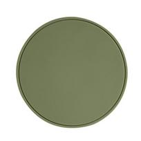 Silicone Trivet Mat with Non-Slip Heat-Resistant Pot Bowl Holder Round Placemat for Hot Pot Pans Dishes Versatile Kitchen Protector 16cm žalia