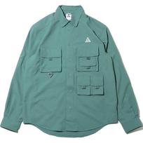 Nike ACG Dry Fit UV Devastation Trail Vienspalvis Daug Kišenių Laisvalaikio Tampri Kvėpuojantis Apsauga Nuo Saulės Greitai Džiūstanti Ilgomis Rankovėmis Marškinėliai DN3937-361 M gray