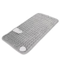 Electric Blanket Washable Intelligent Temperature Regulating Timing Heating Pad for Spa Beauty Salon gray
