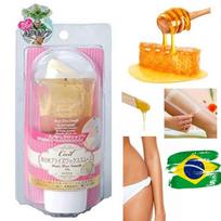 Tube sugar hair removal cream Brazilian waxing upper lip cotton pads underarm hair chest honey hair removal waxing beige
