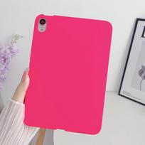 For iPad Case Air Pro M4 10.9 11 12.9 10.2 13 inch MINI 4th 5th 6th 7th 8th 9th 10th Generation Cases Soft Silicone Cover ipad MINI 6th 7th pink