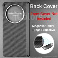 For OPPO Find N6 Case Premium Aramid Fiber Magnetic Hinge Protection Case Central Axis Cover Super Slim Cover Carbon Woven OPPO Find N6 gray