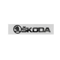 3D Raidės Lipdukas Automobilio Išorės Galinės Bagažinės Emblema Skoda Superb Fabia Kamiq Kodiaq Karoq Octavia Citigo Yeti Rapid Priedams juoda
