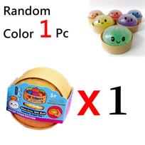 Soft Transparent Beaded Dumpling Squishy Toy Rainbow  Blind Box Bamboo Steamer Squeeze Fidget Toy Sensory Antistress Gift beige