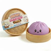 Giant Squishies Dumpling Bun Toy, Slow Rising Glitter Dumpling Stress Ball, Stress Relief Fidget Toy For Home Office Travel Toys brown