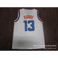 Embroidered NBA Clippers Jersey Paul George 13 Basketball Uniform Shirt Men Women Sportswear XXL