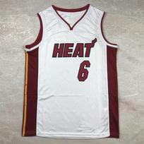 Miami Heat NBA Basketball Jersey White Team Uniform Men Women Adult Sports Training Game Wear XL