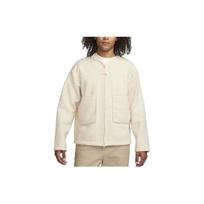 Nike SPORTSWEAR TECH PACK Fleece Tops Men's Beach White Crew Neck Moderate (Unisex) Fleece Tops FB7411 126 XL white