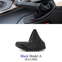 E90 E91 E92 E93 Car Handbrake Gear Shift Dust Knob Leather Boot Lever Replacement For BMW 3 Series 2005-2011 34427900777