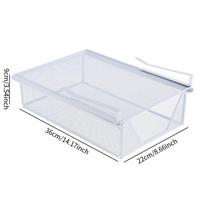 Drawer Boxes of Hanging Portable Slicing Heavy Duty Slide under Shelf balta