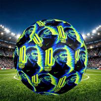 Neymar Jr Print Size 5 Soccer Ball, PU Wear Resistant Football for Match Training and Daily Practice, Birthday Gift for Soccer Fans Size 5