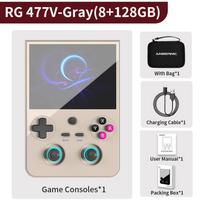 ANBERNIC RG 477V Video Handheld Game Console 4.7  LTPS In-Cell 1280*960 Screen Android 14 5500mAh RG477V WiFi AI Gaming Player