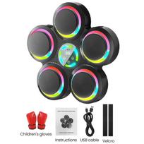 Noise Reduction Smart Music Boxing Machine Wall Mounted Reaction Training Equipment  Adult/Children Kid Boxing Gloves