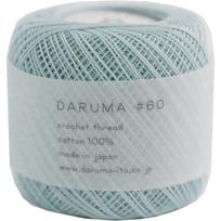 Yokota DARUMA Crochet Lace Thread Size 60 10g Approx 125m Color 3 Celadon Green 100% Cotton Made in Japan for Accessories