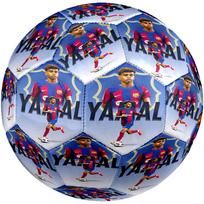 Lamine Yamal debiutinis „Fc Barcelona“ futbolo kamuolys, 5 dydžio, mašininio siuvimo, skirtas treniruotėms ir varžyboms patalpoje/lauke, unikalus dovanų rinkinys futbolo mėgėjams zq