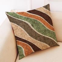 Lininė pagalvės užvalkalas Abstrakčios geometrijos sofos pagalvėlė Medvilnės ir lino automobilio pagalvėlė 45*45cm beige