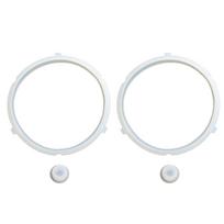 Pressure Cooker Sealing Gasket Seal Rings Silicone Replacement Cooker Sealing Accessories for 5L/6L Pressure Cooker white
