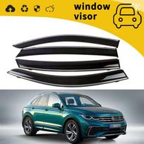 Volkswagen Tiguan (09-21) Door Rain Visor Shield - Modified Decoration black