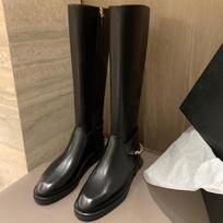 Fashion Women Thigh High Boots Women Casual Plush Knee Boots Brand Designer Zip Ladies Leather Long Boots White Mujer Shoes 2025 35 brown