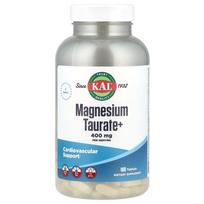 KAL Magnesium Taurate+ 400mg, 180 Tablets 180 pcs - 1 ea