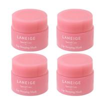 Laneige Lip Sleeping Mask (Berry) Travel Size 4-Piece Set 3g*4 pink