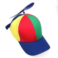 Juokinga „Snapback“ kepurė, sraigtasparnis, sraigtas, nuotykis, tėčio kepurė Rainbow bambuko laumžirgis beisbolo kepurė suaugusiems vaikams berniukams mergaitėms 2-9Year(52-54cm) red