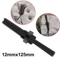 1 vnt. 125x12mm Akmens skaldymo įrankis Pleištai Betono Uolienų skaldikliai Rankiniai įrankiai