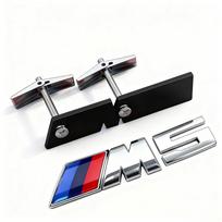 BMW Automobilio Prekės Emblema Grotelės Priekinio Variklio Dangčio Ženklelis Grotelės BMW M M2 M3 M4 M5 E46 E90 E60 F30 F10 E39 E36 F20 G30 G20 E87 E92 E91 X3 pdzr82