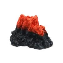 Resin Volcano Oxygen Pump Decor Natural Style Simulated Volcano Bubble Rock Decor Corrosion Resistant Realistic juoda