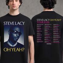 Steve Lacy Oh Yeah Tour 2026 T-Shirt 110 gray