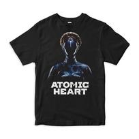 Atomic Heart Twin Robot T-Shirt, 100% Cotton Tee, Men's Women's All Sizes (ATO-96612) M white