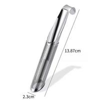 Nešiojami namų arbatos aksesuarai Filtras Nerūdijančio plieno arbatos virimo aparatas Vamzdelio dizainas Arbatos šaukštelis Užpildas Ilga rankena Metalinis Kūrybingas puodelis 2pcs