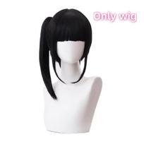 Tsuyuri Kanao Cosplay Kostiumas Suaugusiems Anime Uniforma Moteriškas Kimono Haori Perukas Helovino Drabužiai One Size gray