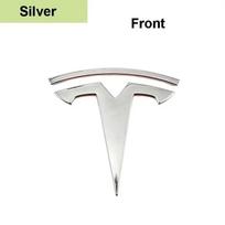 tinka Tesla logotipui Model 3 Mode Y automobilio priekinio dangčio logotipo lipduko dizainas, galinės bagažinės emblemos aksesuaras Galinės bagažinės emblema Model Y