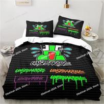 Cartoon Funny Play Unspeak.able Bedding Set Duvet Cover Full Queen King Size Pillowcase Bed Print Aldult Kid Bedroom Single Twin 70x133cm 2pcs