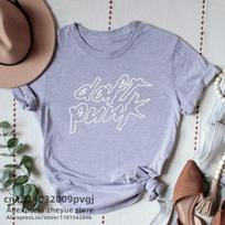 „Daft Punk“ marškinėliai Moteriški Unisex Harajuku Band marškinėliai Unisex Streetwear Vasaros laisvalaikio formos moteriški marškinėliai Madingi marginti marškinėliai Unisex 3XL gray