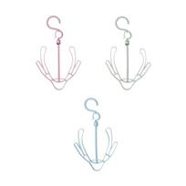 ABKD Hanging Shoe Hooks Balcony Shoe Rack Dormitory Balcony Hanging Shoe Rack Plastic Storage Rack white