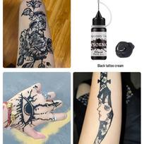 Jagua Sulčių Tatuiruočių Kremas: Chna rašalo pasta ir pigmentas