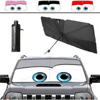 Windshield Sun Shade 2025 Car Accessories 100% Blackout Car Front Windsow Shades Umbrella Automotive Sun Visor Block Heat Ulation Protection (Pink pilka