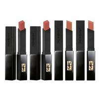 YSL - The Slim Velvet Radical Rouge 302 Brown No Way Back black