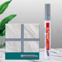 Tile Grout Marker Pen Grout Repair Self-Installation Bathroom Floor white gray