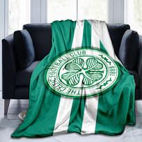 Cel-tic Football Club Crest Printed Throws Blanket Soft Flannel Blankets for Couch Bed Gifts for Men Women Picnic blanket Christmas gifts 75x90cm