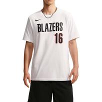 Nike Essentials NBA Portland Trail Blazers Cotton Soft Lightweight T-Shirt Men tops HQ9015-103 M white